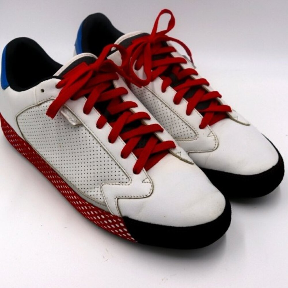 Run Athletics Legacy White Low Top Sneakers Mens 13 Rev Run Y2K Streetwear Rare